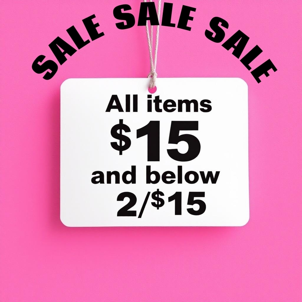 Clear Out Sale 3/16-3/25